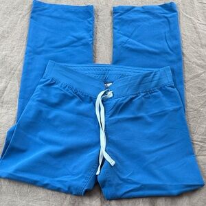 Figs royal blue Livingston scrub pants